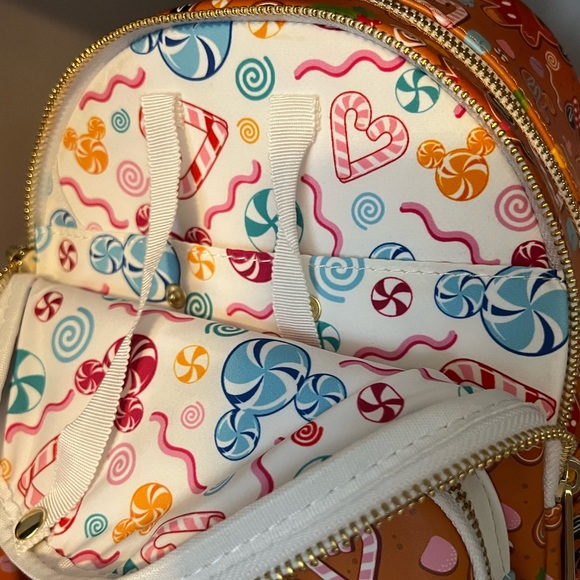 Mickey & Minnie Gingerbread Backpack & Ear Bundle - Picture 4 of 9